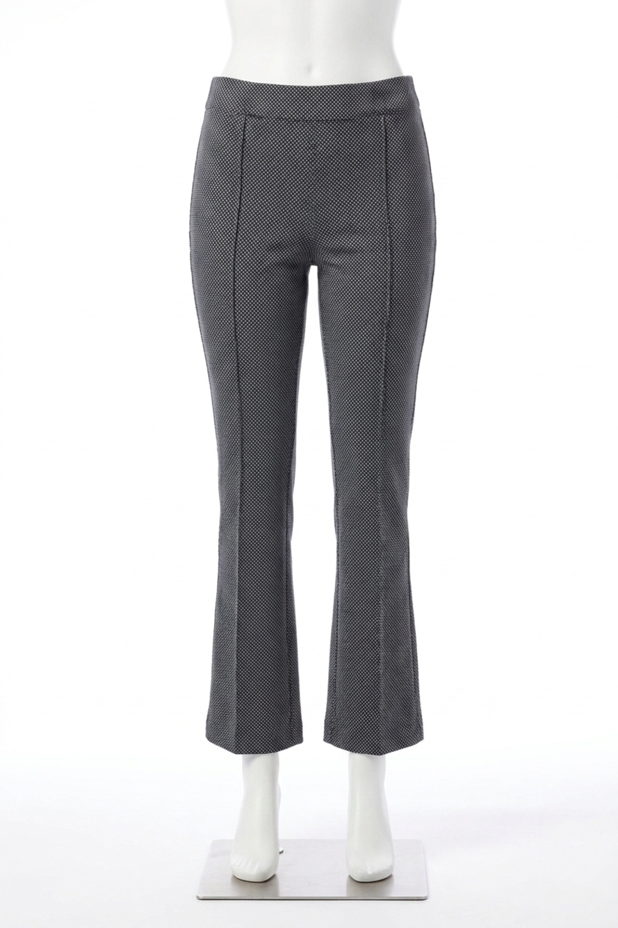 NEW TRIBAL printed ponte ankle pants in sapphire